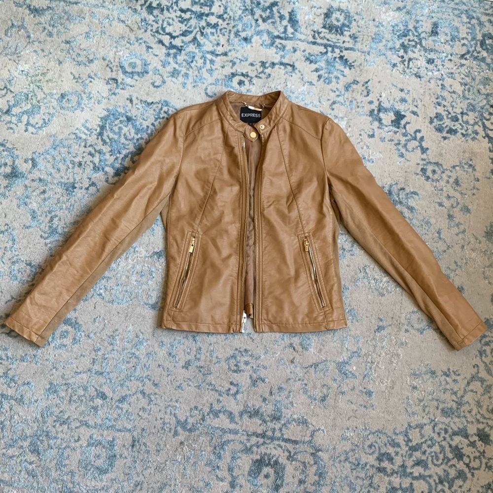 Express faux leather jacket